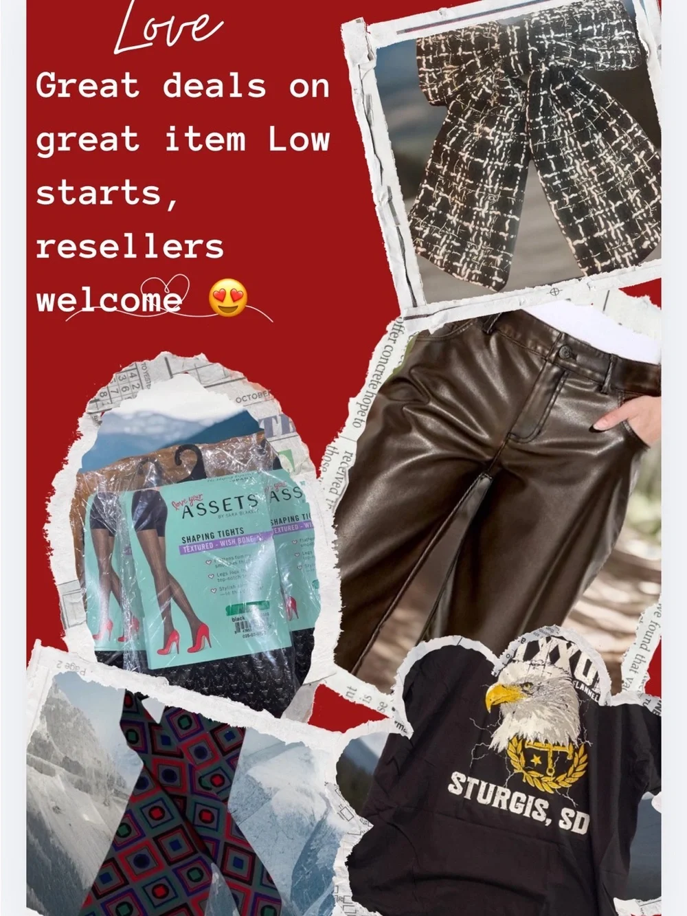 A variety of new with tags items for men, women, and children. Bundle‎ to save